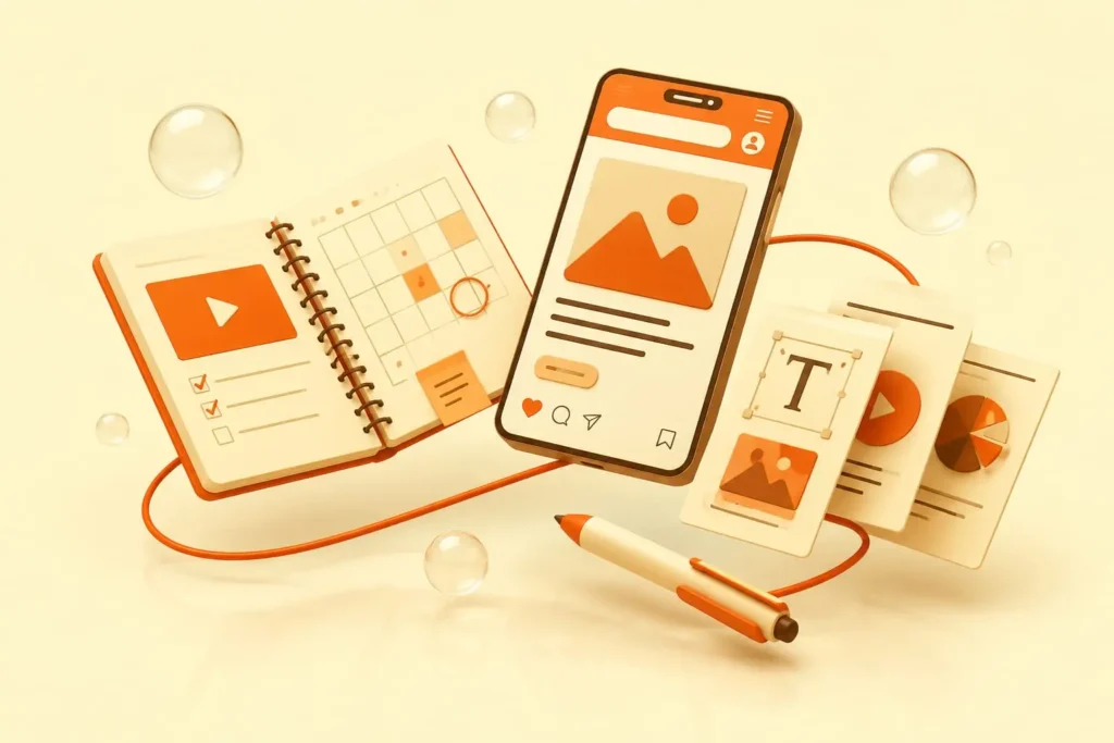 content creation steps by best content creation specialist in Dammam